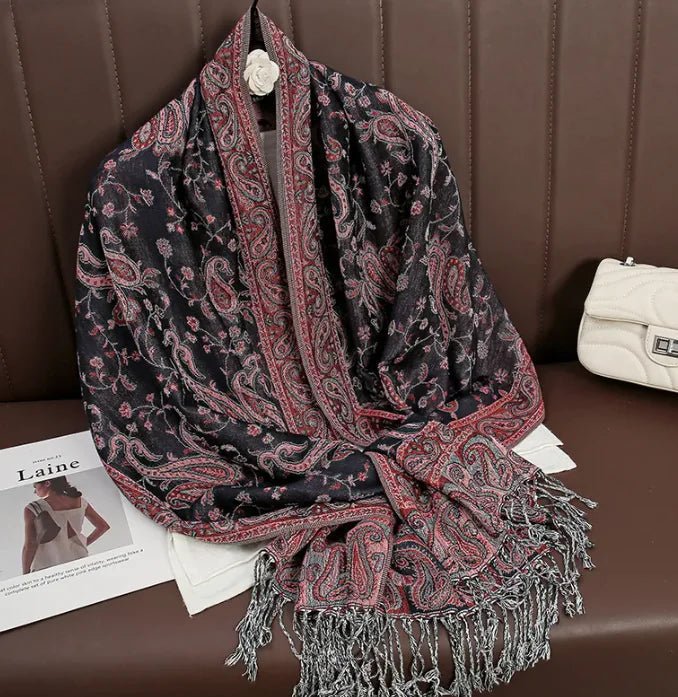 Cashmere Shawl – Women's Printed Warm Scarf - HejK.com Marketplace.