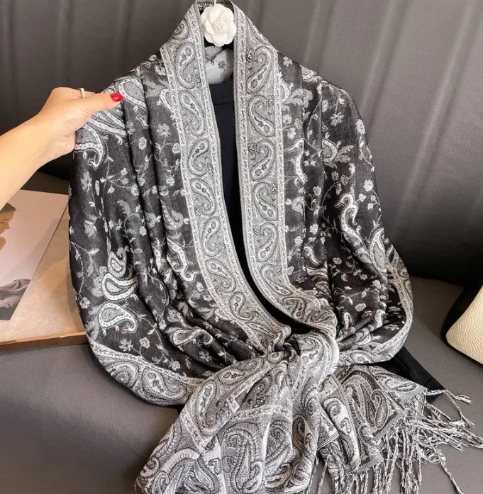 Cashmere Shawl – Women's Printed Warm Scarf - HejK.com Marketplace.