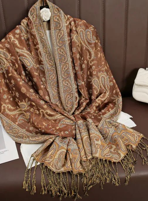 Cashmere Shawl – Women's Printed Warm Scarf - HejK.com Marketplace.