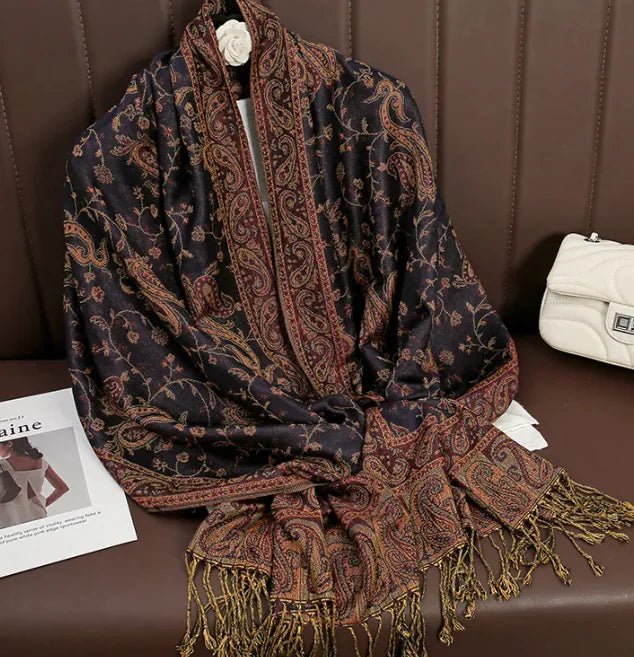 Cashmere Shawl – Women's Printed Warm Scarf - HejK.com Marketplace.