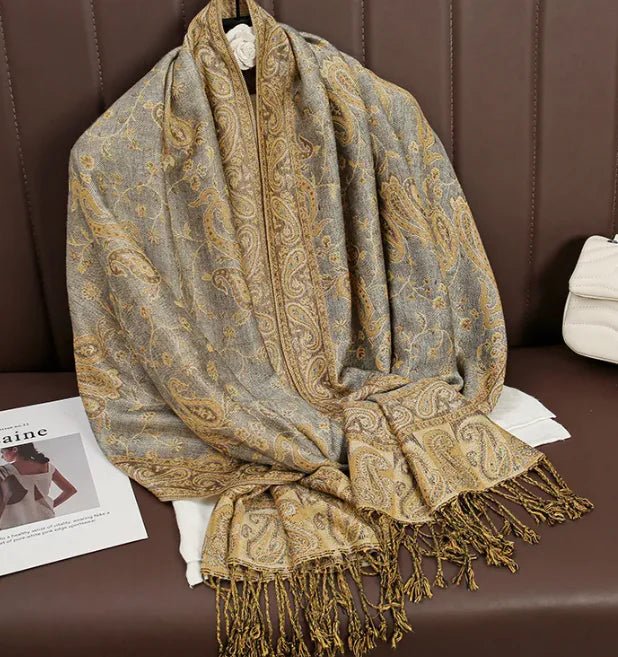 Cashmere Shawl – Women's Printed Warm Scarf - HejK.com Marketplace.
