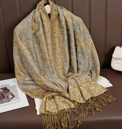 Cashmere Shawl – Women's Printed Warm Scarf - HejK.com Marketplace.