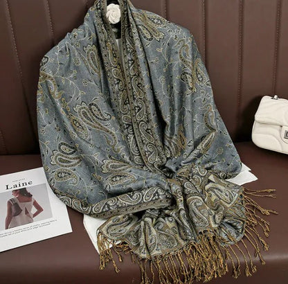 Cashmere Shawl – Women's Printed Warm Scarf - HejK.com Marketplace.