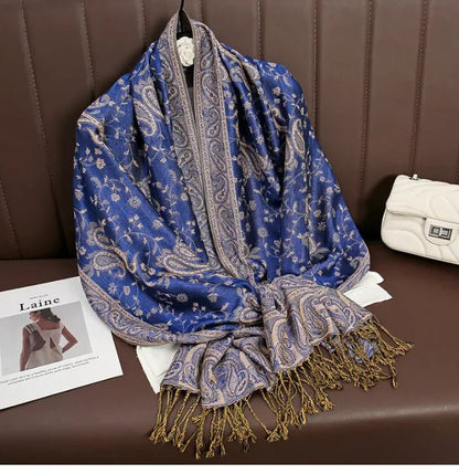 Cashmere Shawl – Women's Printed Warm Scarf - HejK.com Marketplace.