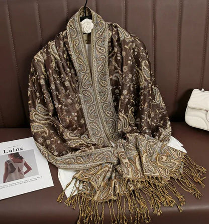Cashmere Shawl – Women's Printed Warm Scarf - HejK.com Marketplace.