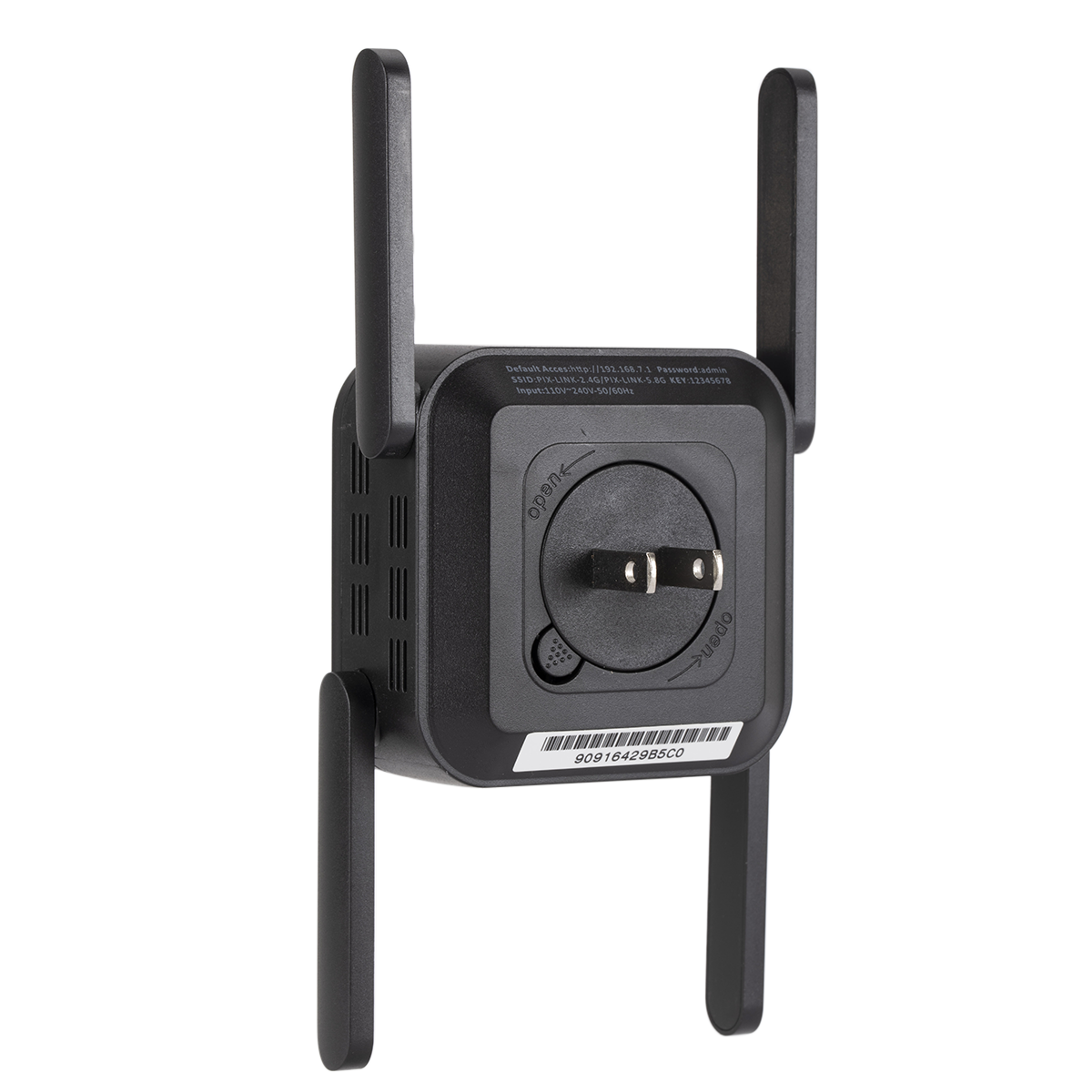 Dual-Band WiFi Extender 1200Mbps
