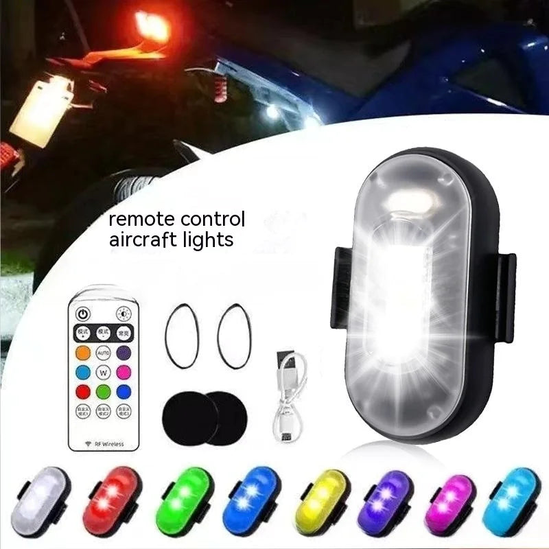 Wireless Remote Control Colorful Strobe Light