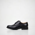 Classic Black Leather Shoes for Men