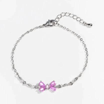 Y2K Heart Rhinestone Bracelet