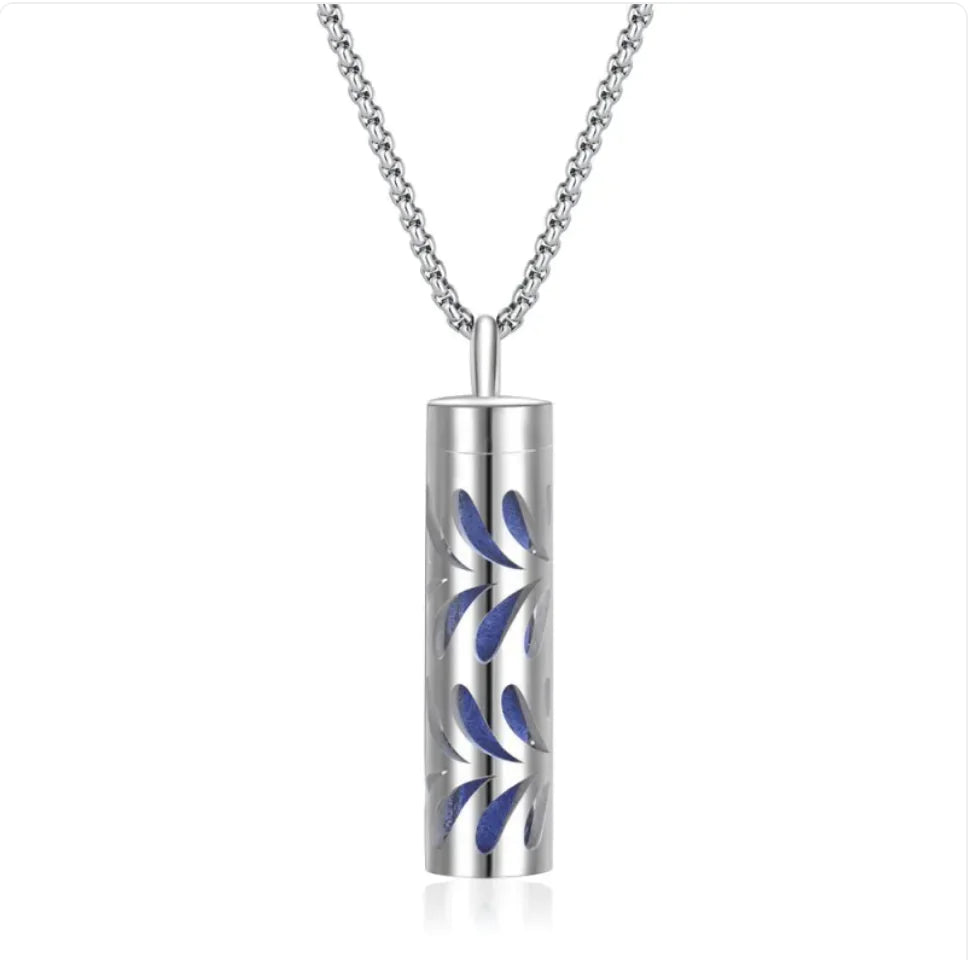 316L Stainless Steel Perfume Oil Diffuser Necklace