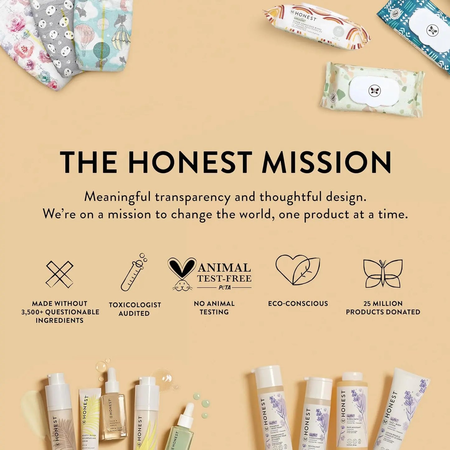 The Honest Company 保湿面部 + 身体乳液 | 快速吸收、天然萃取、低过敏性 | 甜杏仁滋养霜，8.5 液量盎司 8.5 液量盎司（1 包）