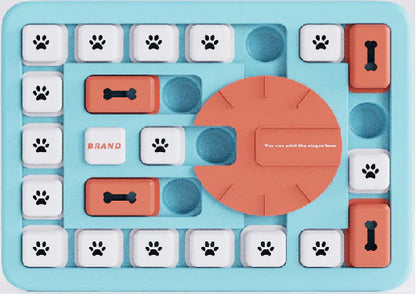 Interactive Slow Feeder Puzzle Toy for Dogs