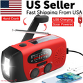 US | Crank & Solar Emergency Radio 1000mAh Power Bank