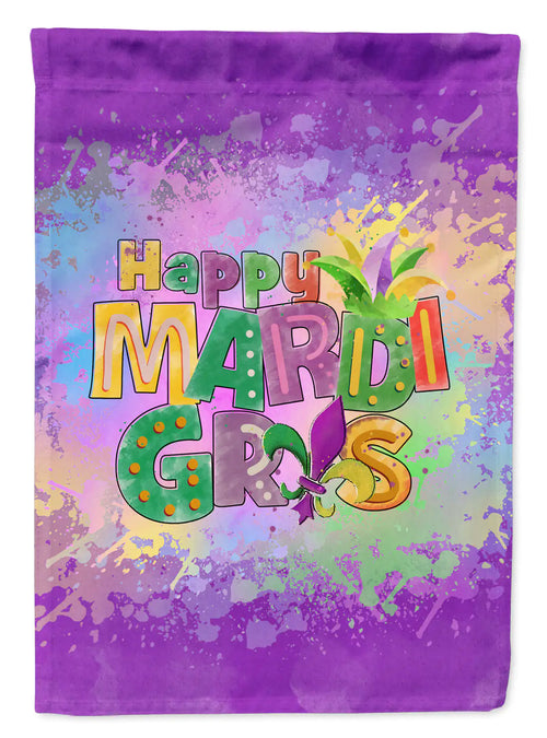 Happy Mardi Gras hageflagg