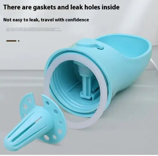 Dual - Use Dog Outing Drinking Cup - Catch Cards