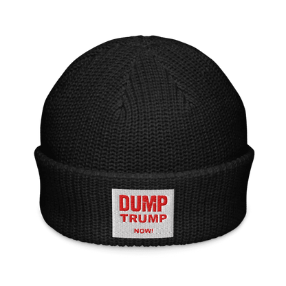 DUMP TRUMP NOW! Fisherman Beanie - Catch Cards