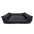 Big Den Waterproof Dog & Cat Basket Bed – Grey, S