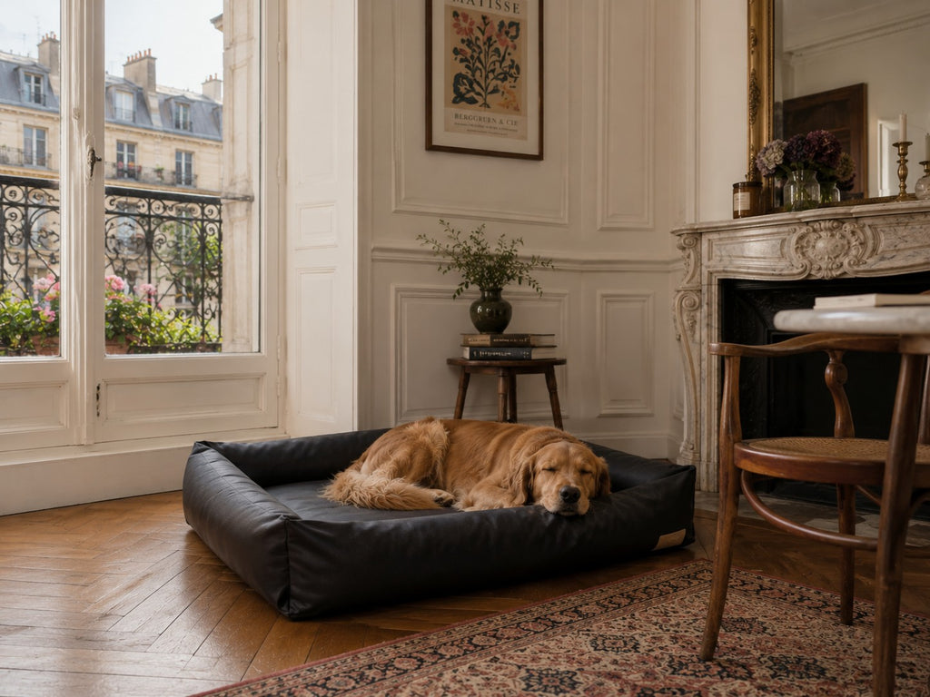 Big Den Waterproof Dog & Cat Basket Bed – Grey, S