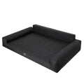 Mano Dog Bed with Removable Cover – Black, XL