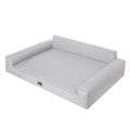 Mano Dog Bed with Removable Cover – Grey, XL