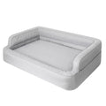 Mano Ergonomic Dog Bed with Removable Cover – Grey, XXL