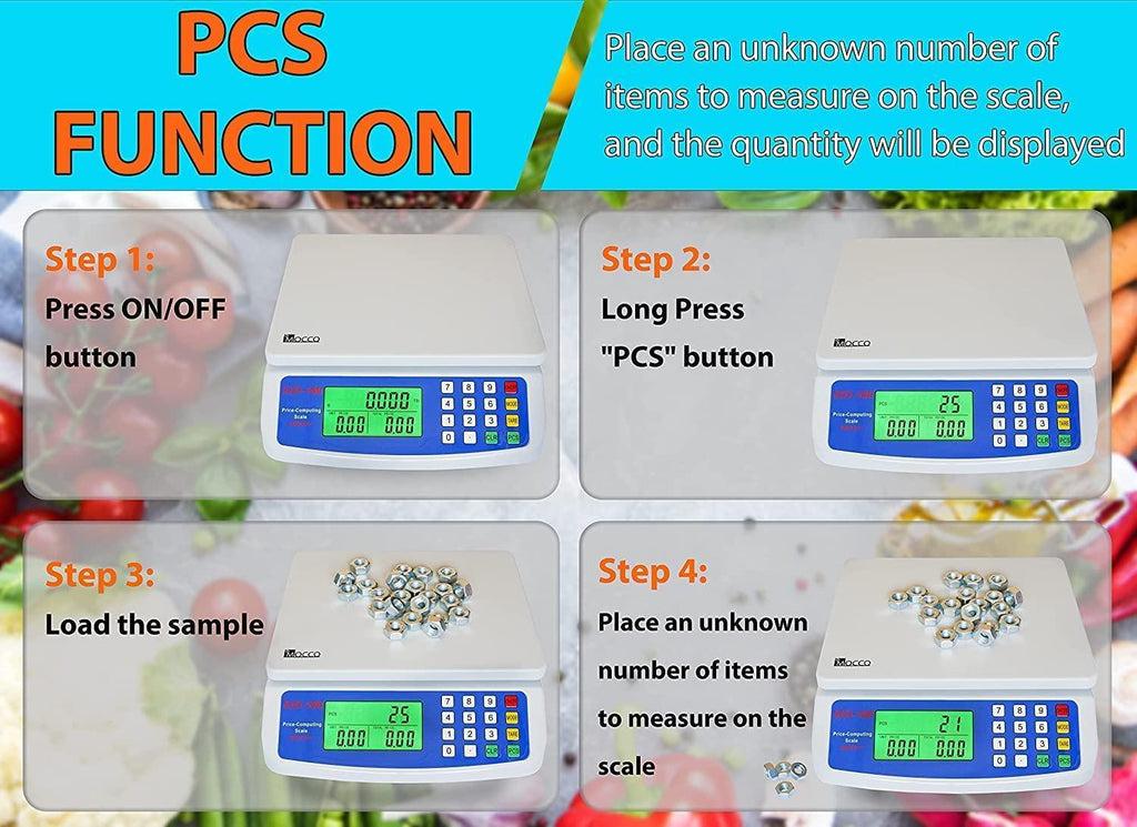 US | Precision Digital Food Scale 30kg Precision LCD