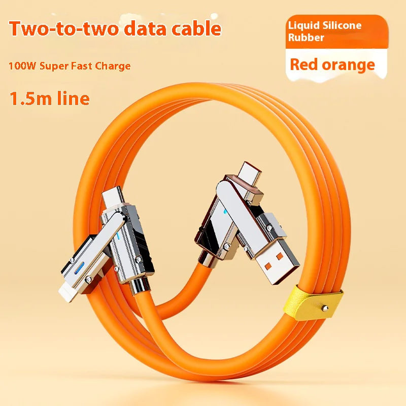 4-in-1 Fast Charging Data Cable