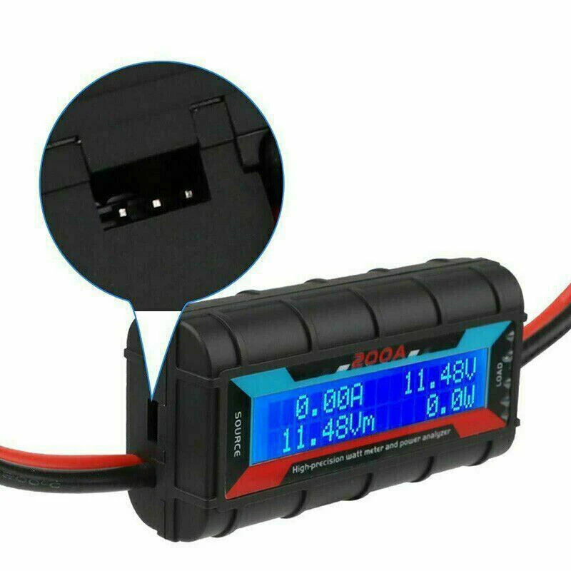 200A Hochpräzises DC-LCD-Leistungsmessgerät | hochpräzises Leistungsmessgerät