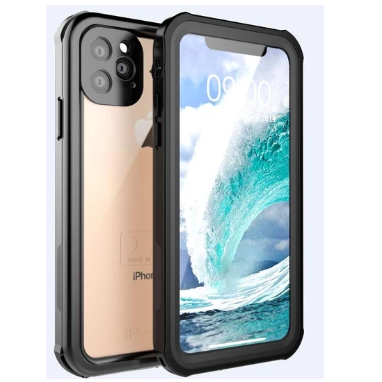 US | 12 Pro Max 6.7" Black Waterproof Cover
