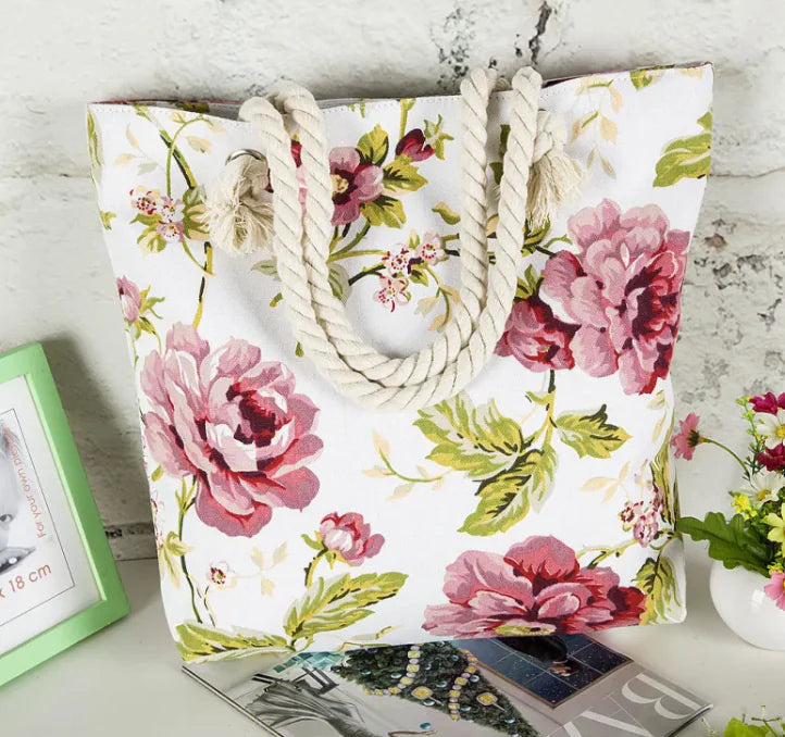 Versatile Printed Tote Bag