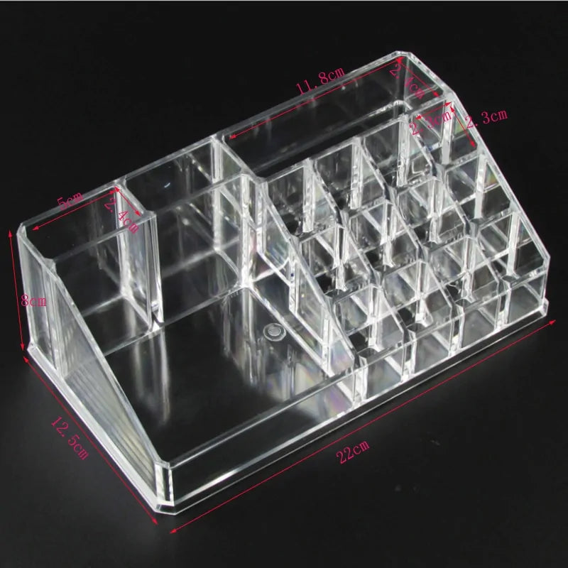 Acrylic Transparent Makeup Organizer