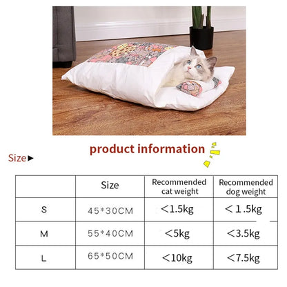 Removable Pet Bed Whether your pet is a small cat or a large dog, this bed is suitable for pets of all sizes.