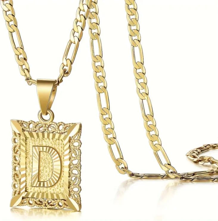 Elegant Initial Pendant – Modern UniStyle - Catch Cards