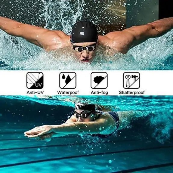 Elite Professional HD Anti - Beschlag Schwimmbrillen - Catch Cards