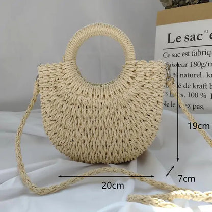 Handmade Straw Quality Bag by HejK.com