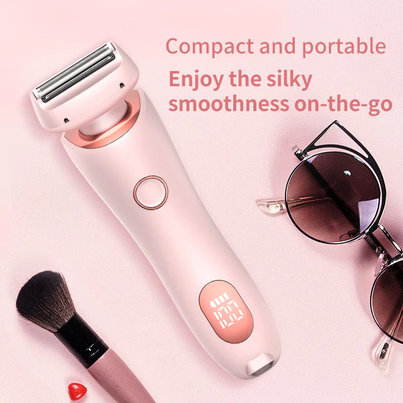 2 In 1 Hair Removal USB Rechargeable Trimmer