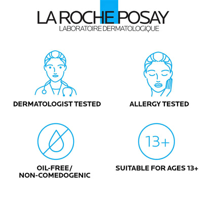 La Roche-Posay Toleriane Double Repair Matte Daily Face Moisturizer, For Oily Skin with Ceramide and Niacinamide for All Skin Tones, Oil Free, Non-Comedogenic 2.54 Fl Oz (Pack of 1)