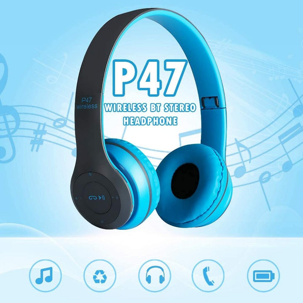 US | Bluetooth 5.0 Foldable Over-Ear Headset