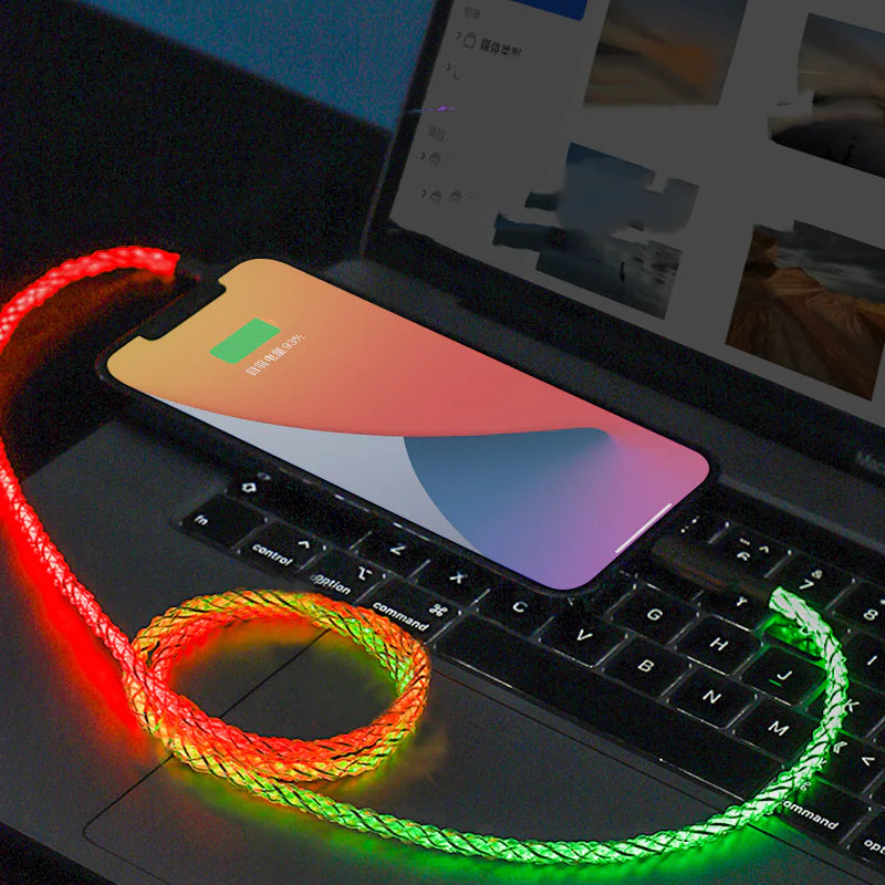 RGB Luminous Data Cable