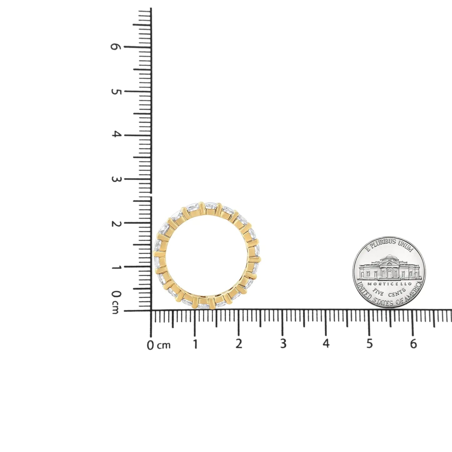 14K kollane kuld 3,00 Cttw jagatud haru komplekt, ümara lõikega teemant igavikurihm (JK värv, VS1-VS2 selgus)