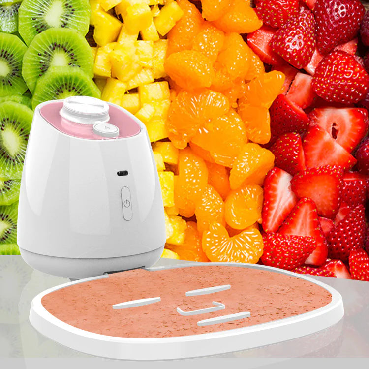 Máquina automática de mascarillas vegetales con voz inteligente