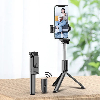 Mobile Phone Selfie Stick With Light