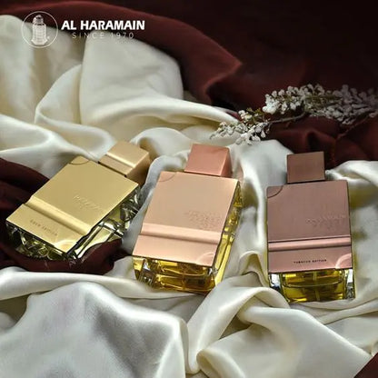 Al Haramain Amber Oud Gold Edition - Perfume árabe para mujer y hombre - Eau de Parfum Spray con notas de bergamota, melón, piña, ámbar, acorde amaderado y almizcle - 56 ml