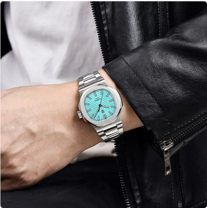 Reloj mecánico impermeable para hombre