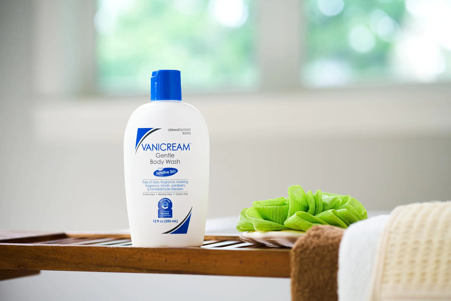 Vanicream Gentle Body Wash -12 fl oz - Formulert uten vanlige irriterende stoffer for de med sensitiv hud