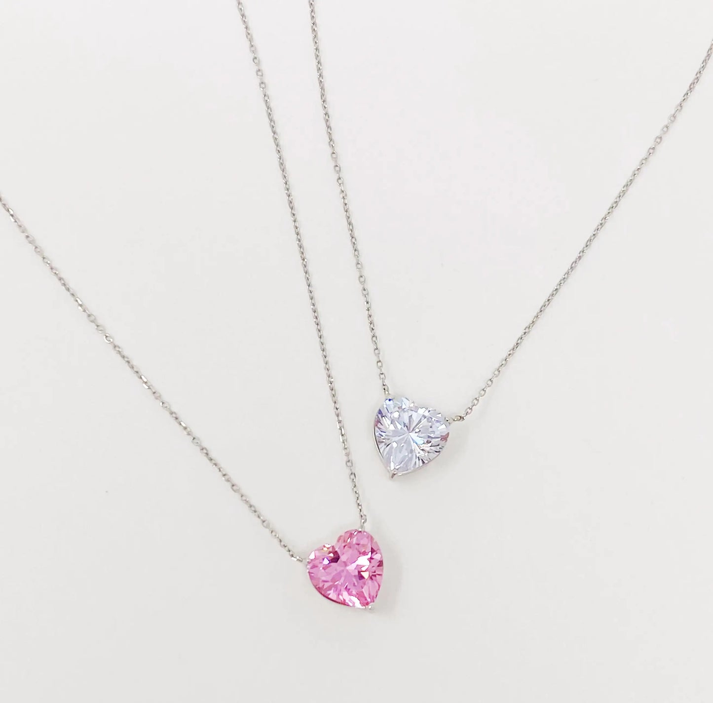 Absolute Beauty Sterling Silver Heart Necklace