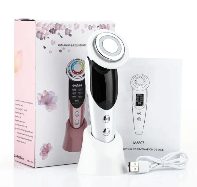 EMS Micro-current Color Light Skin Rejuvenation Instrument