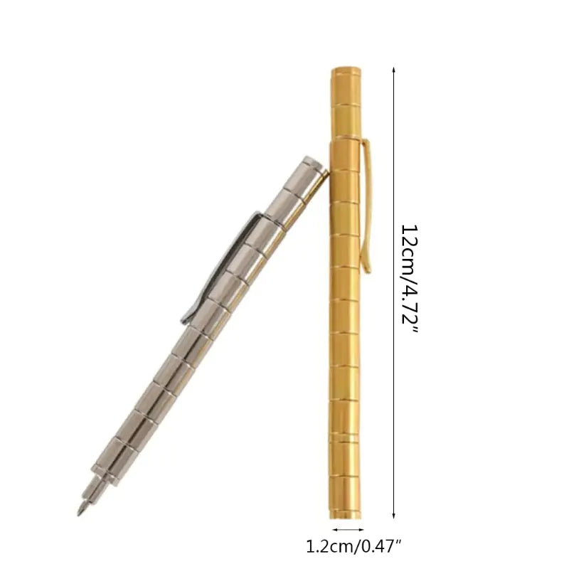 Magnetic Metal Pen is durable and long-lasting, ensuring it will be a reliable writing tool for years to come. The sleek design and smooth writing experience make it a must-have for busy professionals, students,