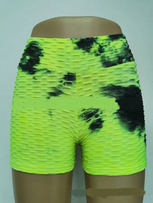 Ink Flower Slimming Breathable Yoga Fitness Pants - Catch Cards