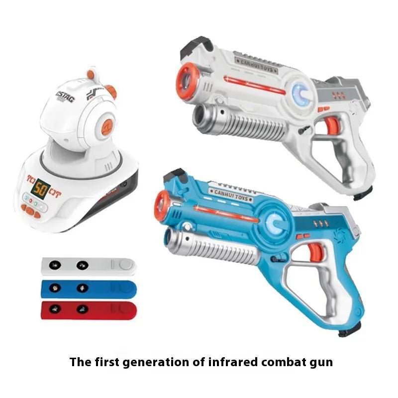 Interactive Video Game Infrared Toy Gun CS Battle - Catch Cards